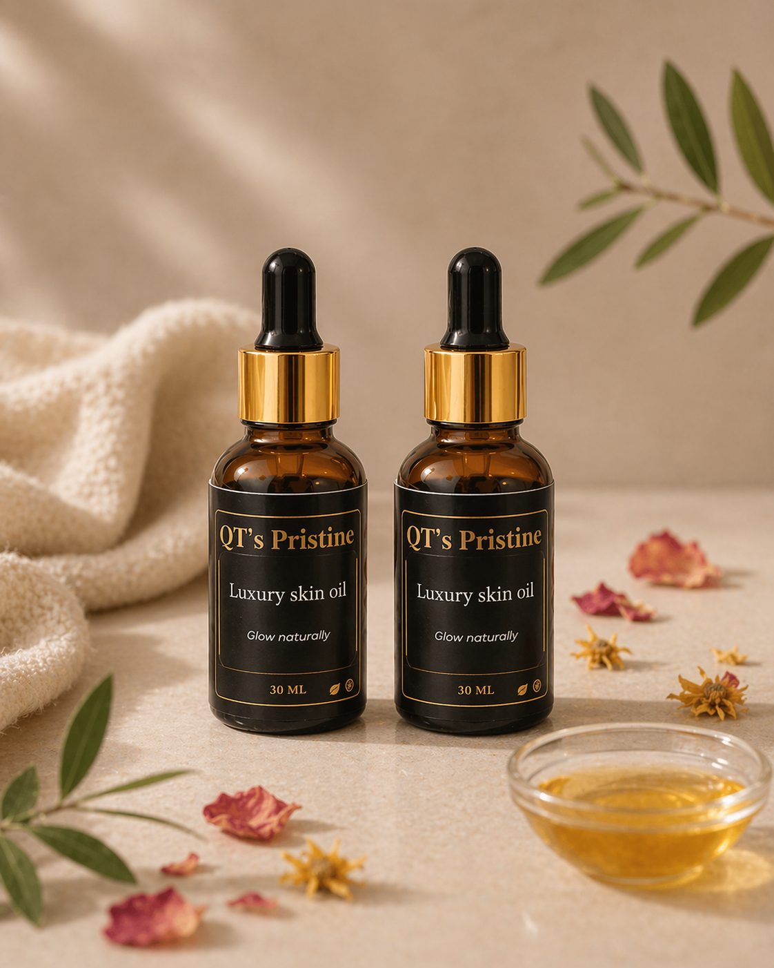 QT's Pristine Duo Oil
