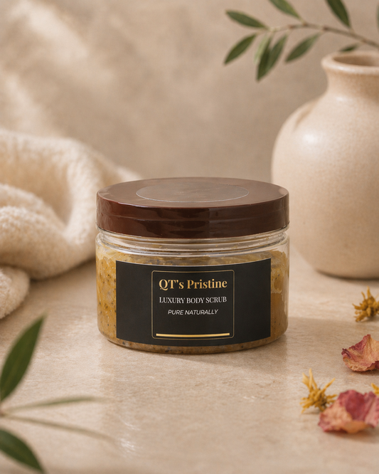 QT’s Pristine Luxury Scrub